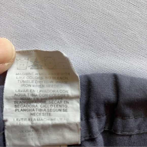 Dickies Drawstring Scrub Pants, Size L, Steel Gray - Picture 10 of 10